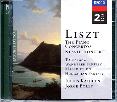 Julius Katchen , Jorge Bolet - Liszt The Piano Concertos - Image 1 of 4