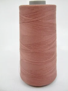 Coats Corespun Thread Wine Rose 6000 Yd Tex 24 Dual Duty Xtra Polyester Cotton - Picture 1 of 3