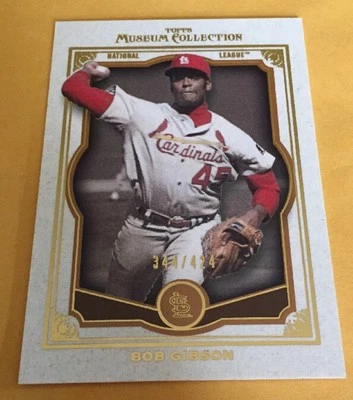 Bob Gibson 2013 Topps Museum #344/424 Collection #5 Card Nr/Mt-Mt - Image 1 of 2
