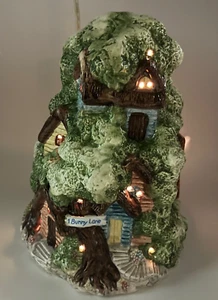 Vtg Brinns Tree House Lamp night light 1987 Works Great! - Picture 1 of 8