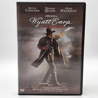 Wyatt Earp DVD 1990 2006Warner Bros Kevin Costner Dennis Quaid Gene Hackman - Image 1 of 3