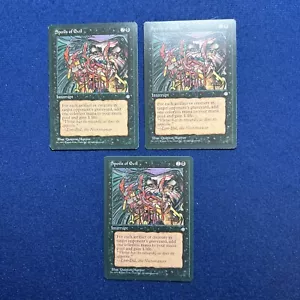 MTG Ice Age Set Three Spoils of Evil Mint to Near Mint and LP 1995 release - Picture 1 of 2