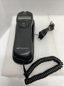 Telefono Emerson Slimline Cablato RJ-11 Jack Chiamante Modulare ID #EM 2518 - Foto 1 di 3