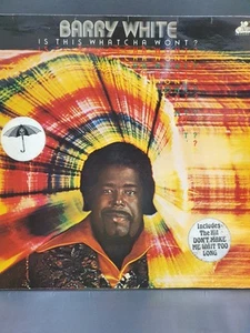 BARRY WHITE "IS THIS WATCHA WONT?" VINYL LP 1976  - Picture 1 of 7