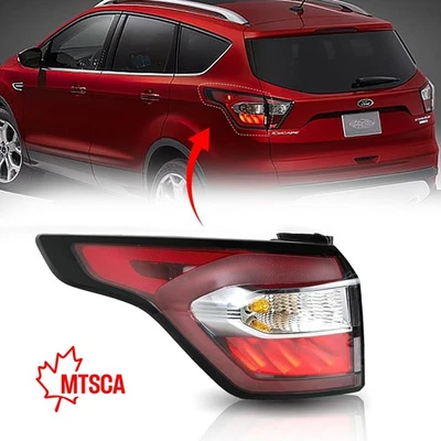 Tail Light For Ford Escape Kuga 2017-19 LH Outer With Bulbs #GJ5Z-13404-H - Image 1 of 4