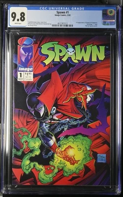 Spawn #1 (1992) Key 1st App./Todd McFarlane CGC 9.8 White HH713 - Image 1 of 2