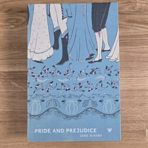 Pride And Prejudice by Jane Austen - White Fine Edition Books Clothbound Hb - Imagen 1 de 11
