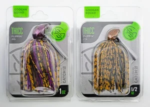 Googan Squad Angeln Jigs - FLIPPIN & FLIPPIN' Kombination aus 2 Jigs - 1oz & 1/2oz - Bild 1 von 1