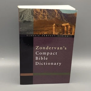 Zondervan Compact Bible Dictionary Softcover Christian Reference Book Classic Se - Picture 1 of 5