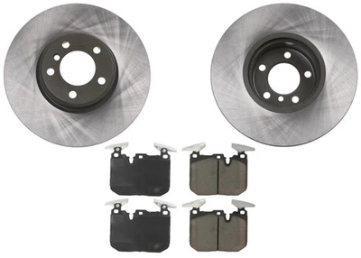 Rotores de freno de disco delanteros recubiertos GEO para BMW 328i 2012-2016 pinza azul 340MM Foto 1 de 4