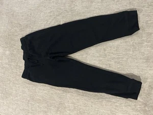 Cat&Jack Boys Black Drawstring Sweatpants Size L 10/12 - Picture 1 of 4
