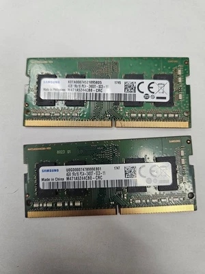 Samsung 8GB (2x4GB) PC4-2400T DDR4 SODIMM PAR A JUEGO PORTÁTIL RAM Foto 1 de 3