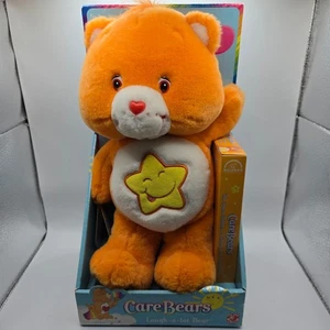 Care Bears Laugh-a-lot Bear Plush Toy in Box 2003 Play Along Vintage - Picture 1 of 3