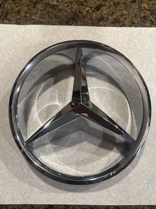 1972-89 Mercedes-Benz R107 350SL RARE EARLY All Metal Chrome Grille BARREL Star - Picture 1 of 24
