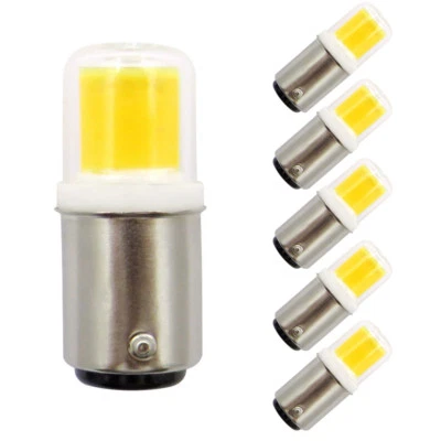 6pcs Ba15d LED Bulb 3W COB 1511 Light 110V Fit Vacuum cleaner/ sewing machine H - Image 1 of 4