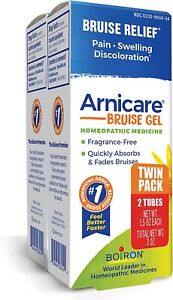 2 Pack Arnicare Bruise Relief Gel Boiron 1.5 oz Each Exp 03/25