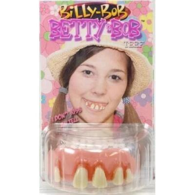 BILLY BOB BETTY BOB LICENCED BILLY-BOB GOOFY FALSE TEETH WITH FIXER