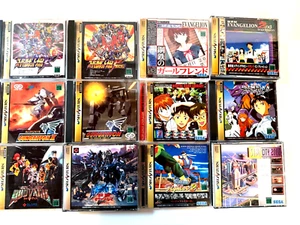 Japanese Sega Saturn Game Bundle - Retro Gaming for Collectors SS Lot Japan #5 - Picture 1 of 8