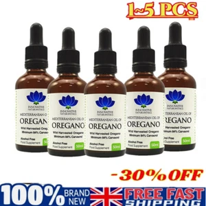 50ml PureWild Oregano Oil 84%High Strength Carvacrol100%Natural n ew - Imagen 1 de 12