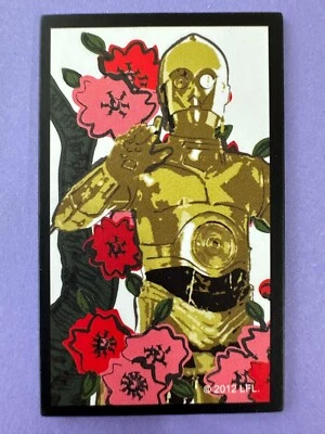 Beverly C-3PO STAR WARS HANAFUDA  TCG Card  from Japan Imported - Image 1 of 3