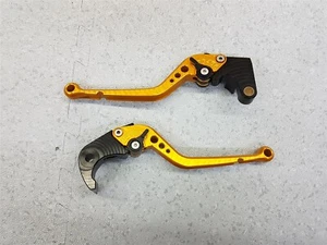 Pazzo Brake Clutch Lever Honda CBR1000RR Fireblade (08-15) Gold New - Picture 1 of 4