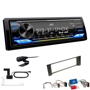 JVC Digital Receiver Autoradio Bluetooth DAB+ für Audi A4 Cabrio 2002-2006 - Bild 1 von 6
