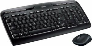 Logitech MK 330 Maus und Tastatur Set kabellos deutsches Layout (QWERTZ)