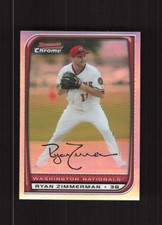 2008 Bowman Chrome #106 Ryan Zimmerman