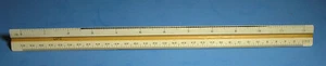 Vintage 12" Lutz dreieckiges Ingenieurlineal - Bild 1 von 3