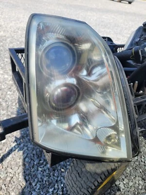 05-11 Conjunto de faros de pasajero derecho Cadillac STS HID grietas OEM🔎 Foto 1 de 4