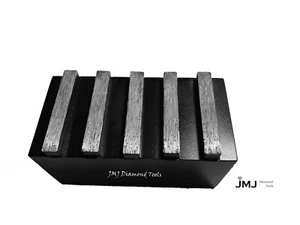 Diamond Grinding Blocks with 5 segments for Edco, Stow and Floor Grinders - Picture 1 of 2