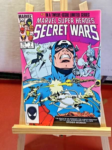 MARVEL SUPER HEROES SECRET WARS #7 1ST APPEARANCE OF ALL NEW SPIDER-WOMAN (1984) - Picture 1 of 3