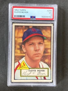 1952 Topps #280 Cloyd Boyer Set Break PSA 3 - Picture 1 of 2