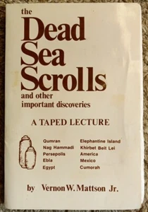 The DEAD SEA SCROLLS & Other Important Discoveries/A Taped Lecture on CASSETTES - Picture 1 of 3