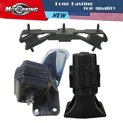 Premium Quality Engine Motor & Trans Mount 3PCS For 2011-2012 Ram 2500 6.7L 4WD - Image 1 of 4