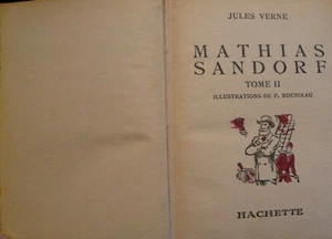 Mathias Sandorf Tome II Jules Verne 1948 | Roman d’aventure classique ref 2967 - Imagen 1 de 3