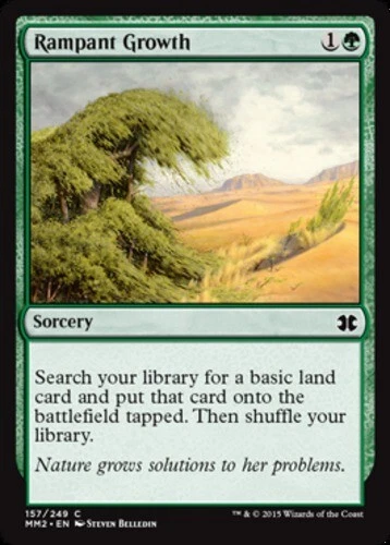 x1 Rampant Growth - Modern Masters 2015 - NM - MTG - Image 1 of 1