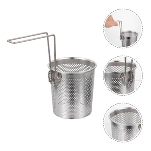 Herramientas de cocina hervir cesta colador de espaguetis para coladores de alimentos pasta inoxidable - Imagen 1 de 12