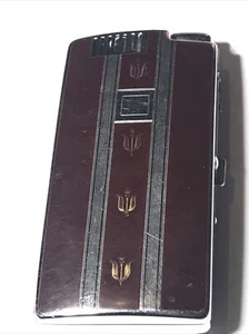 Vintage Art Deco Ronson Tuxedo Lighter and Cigarette Case 1930s/40s - Picture 1 of 12