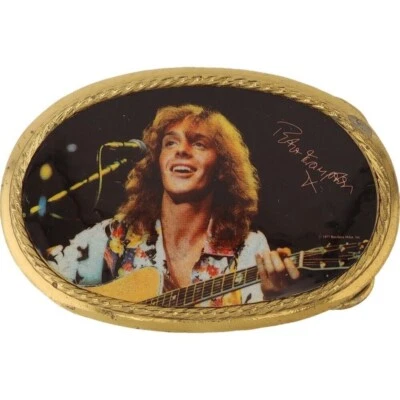 Nuevo Peter Frampton Banda Rock Pacifica Estilo Hippie Años 70 Nuevo de Lote Antiguo Hebilla de Cinturón Foto 1 de 4