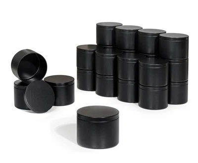 Candle Tins 8oz with Lids, 24 Pack Seamless Bulk Candle Containers for Candle... - Image 1 of 4