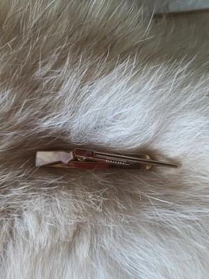 Pin de corbata de rifle Swank vintage Foto 1 de 4