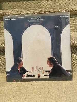 SEALED-"JOHN LENNON YOKO ONO Heart Play Unfinished Dialogue "LP 1983 Vinyl - Image 1 of 4