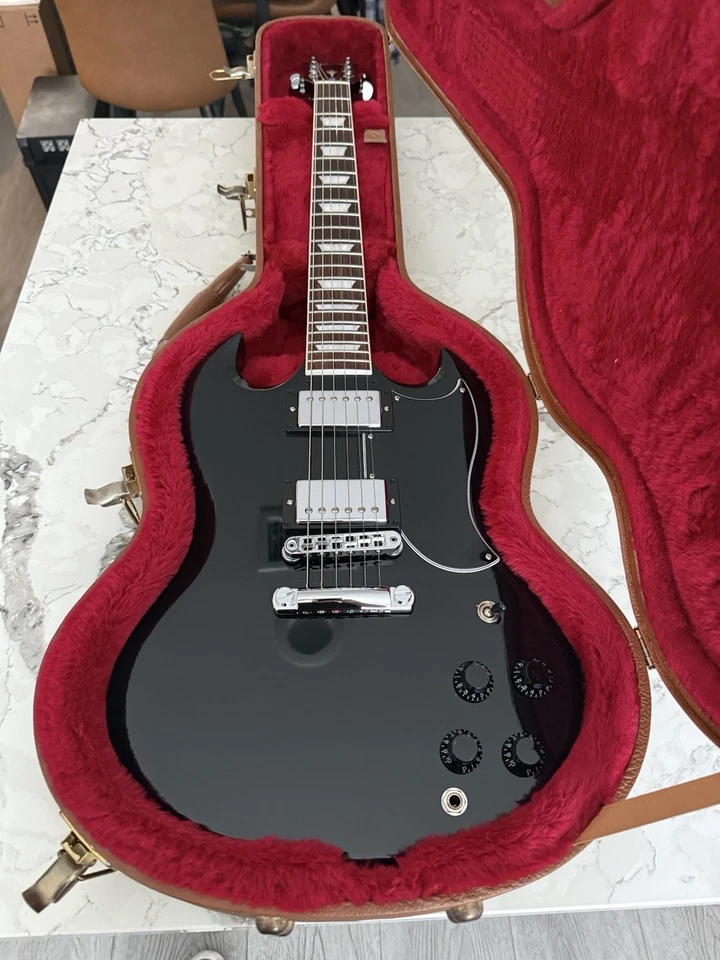 2017 Gibson SG Standard Black  Very Good - Image 1 of 4