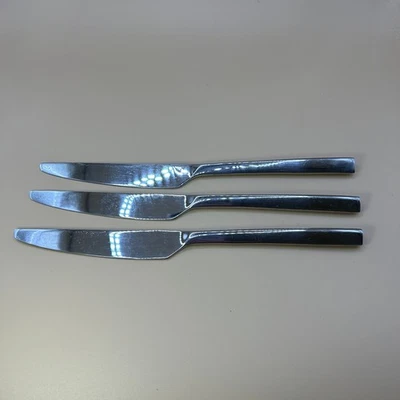 3 件全新法国实心刀卢克索(不锈钢)Towle 银色 9 1/8 英寸 — 第 1/4 张图片