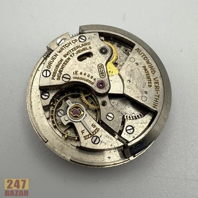 Gruen 460 SS Automatic Bumper Movement Good Balance AS IS PARTS or Repair - Image 1 of 3