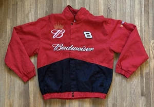 Vintage Jacke Herren XXL rot NASCAR Budweiser Dale Jr. 8 Winners Circle - Bild 1 von 8
