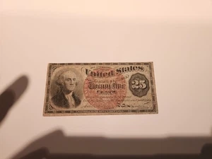1863 25 CENTS MONNAIE FRACTIONNÉE QUATRIÈME ÉMISSION FR1303 VF/XF - Photo 1/8