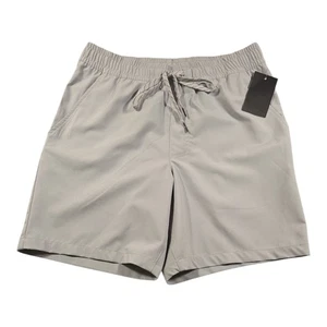 Quicksilver Boy's Elastic Waist Shorts Gray Size S - Picture 1 of 10