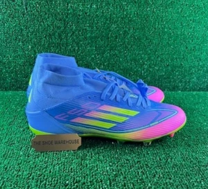 Womens Adizero F50 League Mid FG MG Celestial Victory Pack Cleats IH3862 Size 10 - Picture 1 of 5